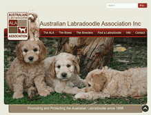 Tablet Screenshot of laa.org.au